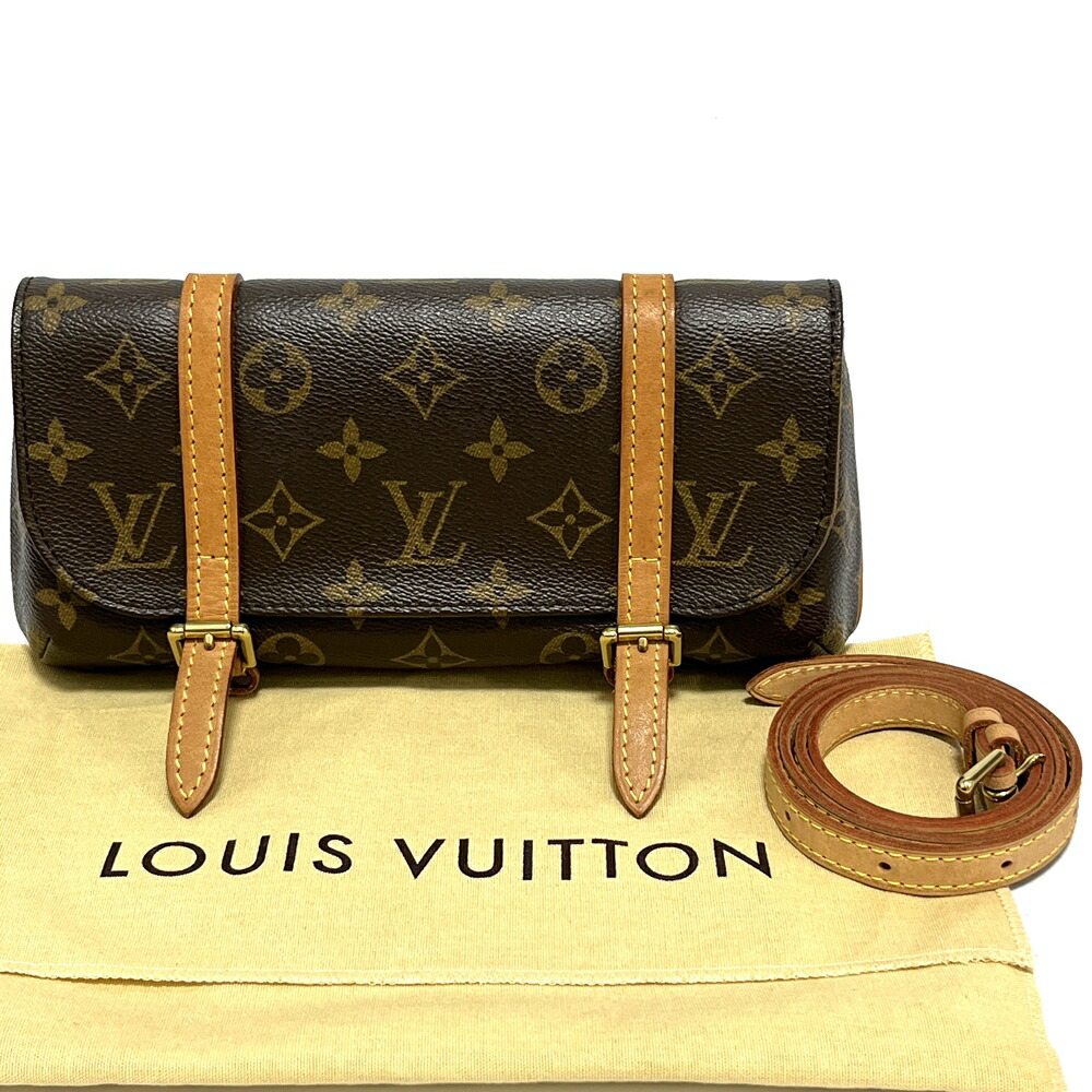【レターパックプラスで発送】ルイヴィトン【Louis Vuitton】 モノグラムポシェット・マレル M51159 ショルダーﾊﾞｯｸﾞ