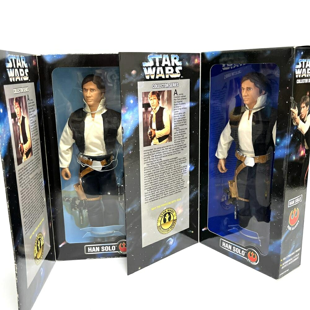 【Kenner】スター・ウォーズ STAR WARS コレクションシリーズ 12インチ フィギュア HAN SOLO ハンソロ 2体セット