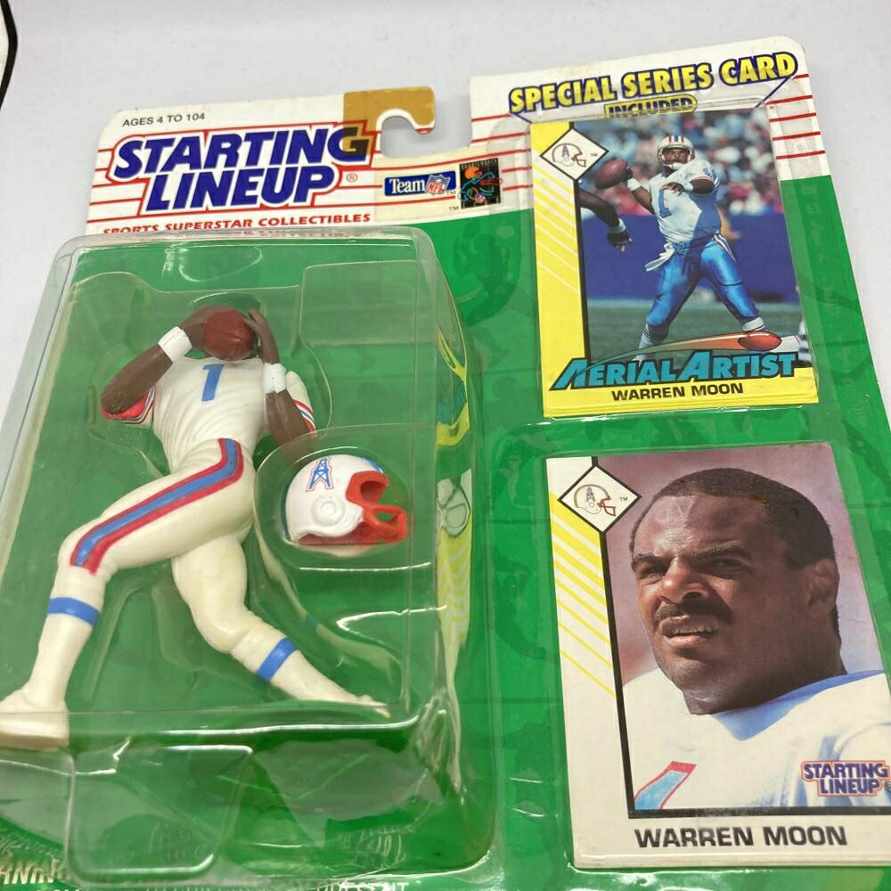 SPORTS SUPER STAR COLLECTIBLES STARTING LINEUP　WARREN　MOON　NFL　【レターパックプラス発送】