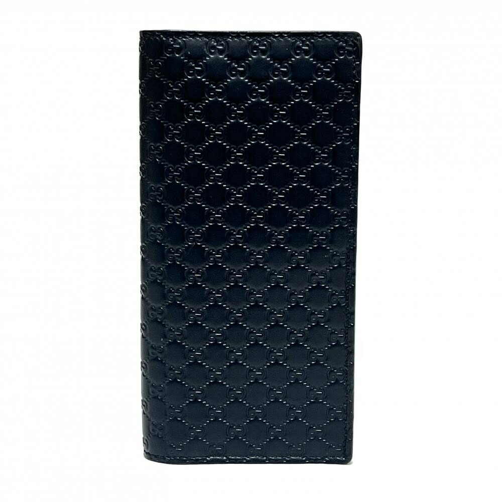 GUCCI ネイビー 二つ折り財布 GUCCI - グッチ GUCCI 二つ折りウォレット コンパクトウォレット