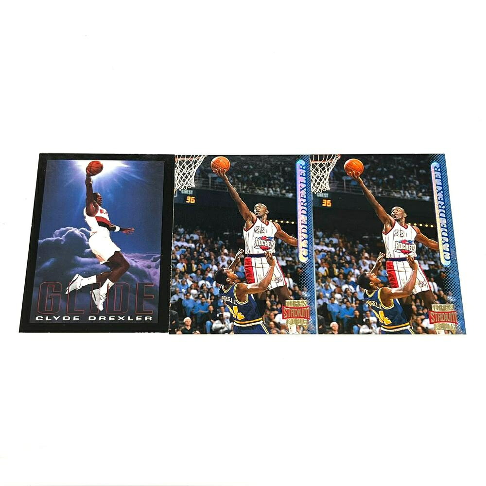 【中古】TSC TOPPS sky box NBA カード トレカ　CLYDE DREXLER ドレクスラー　トレーディングカード 3枚セット＃84 #334【レタパライト発送】｜質屋かんてい局 亀有店