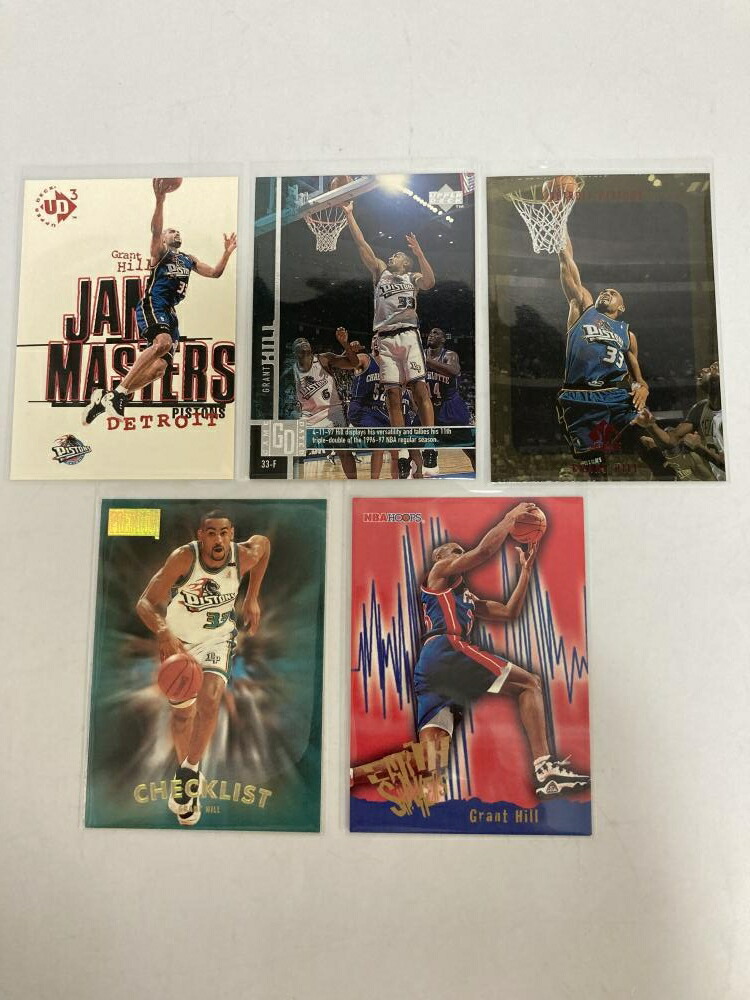 【中古】sky box upper deck NBA カード トレカ Grant hill グラント ヒル トレーディングカード 5枚セット ＃360 #249 #40 #34 #3【レタパライト発送】