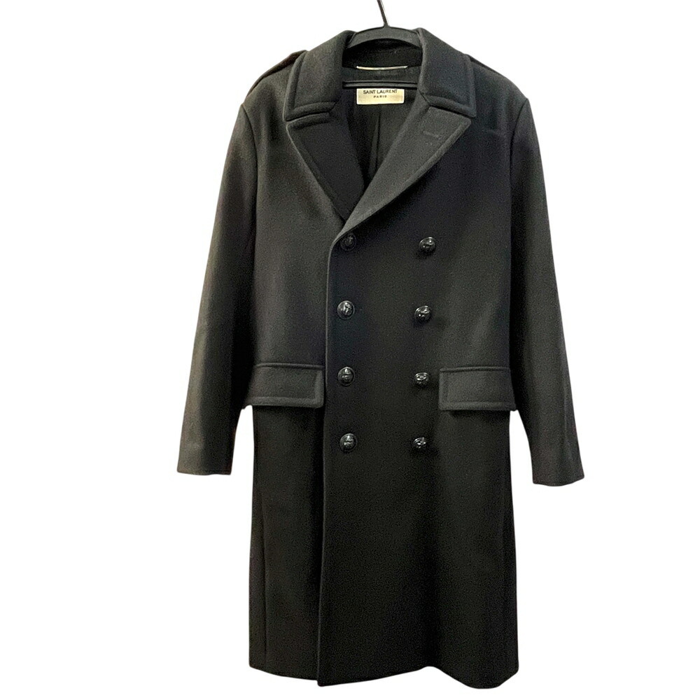 Yves Saint Laurent ダブルコートM サンローラン SAINT LAURENT コート
