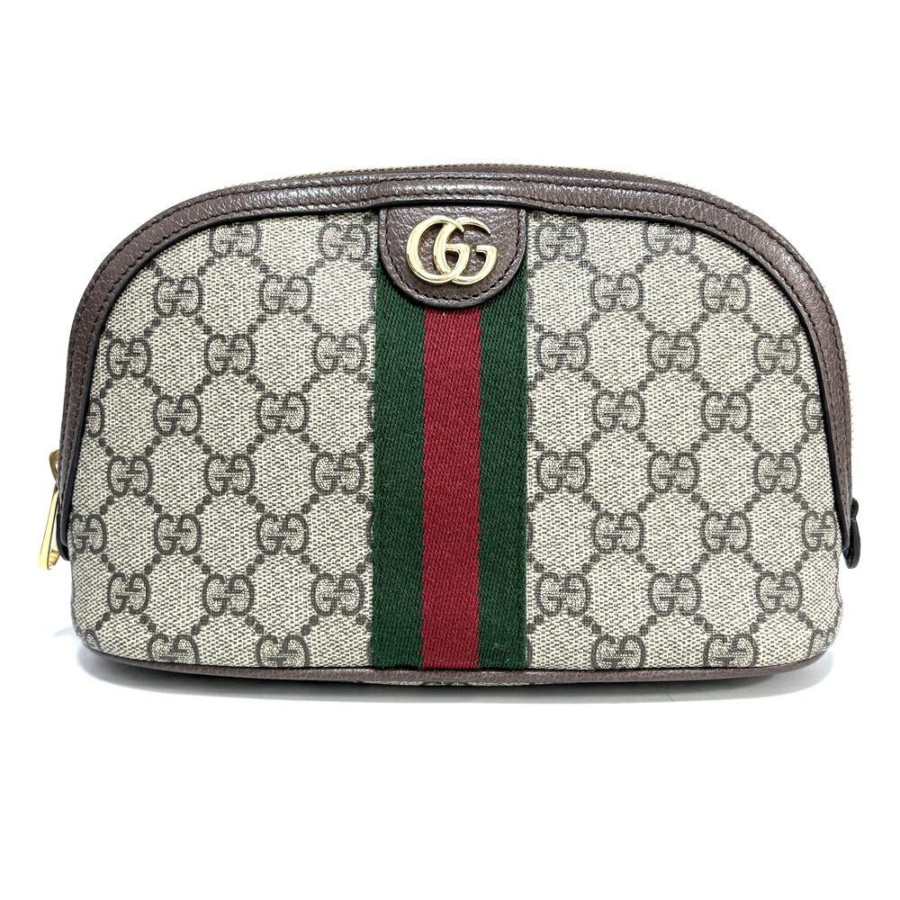 楽天市場】【バッグ】GUCCI グッチ GGキャンバス バニティバッグ