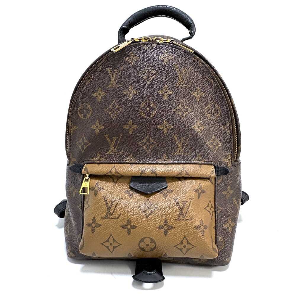 ルイヴィトン【Louis Vuitton】モノグラムリバース パームスプリングス バックパック PM M43116 リュック ブラック 22259