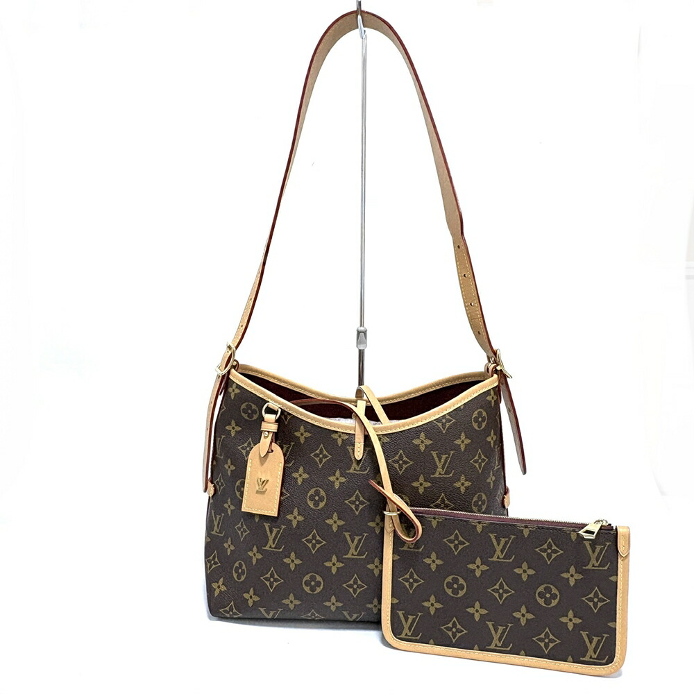 Louis Vuitton【ルイヴィトン】キャリーオールNM PM M46203 モノグラム ショルダーバッグ ショルダーポーチ ICチップ ブラウン BAG レディース 女性 おしゃれ ファッション 通勤 お出かけ デート 誕生日 バースデー 記念日 プレゼント ブランド 22674