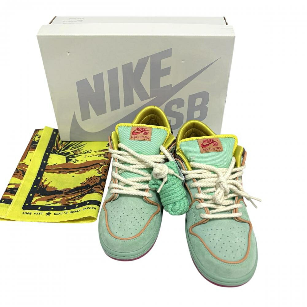 NIKE SB【ナイキ エスビー】未当て嵌める品 Dunk Low Pro \"Tourmaline\""(ダンク 置き目 労働者階級 \""トルマリン\"") HF3058-300 28.5糎 メンズ 22709"