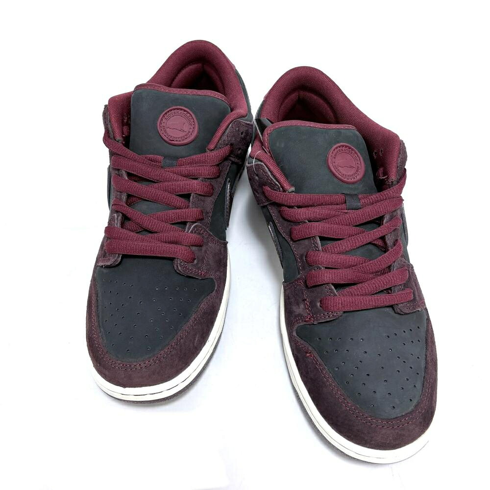 NIKE【ナイキ】FZ1289-200 Riot Skateshop×NIKE/ライオットスケートショップ×ナイキ NIKE SB DUNK LOW PRO QS MAHOGANY/DARK BEETROOT ボルドー系 28cm 22710|質屋かんてい局 亀有店