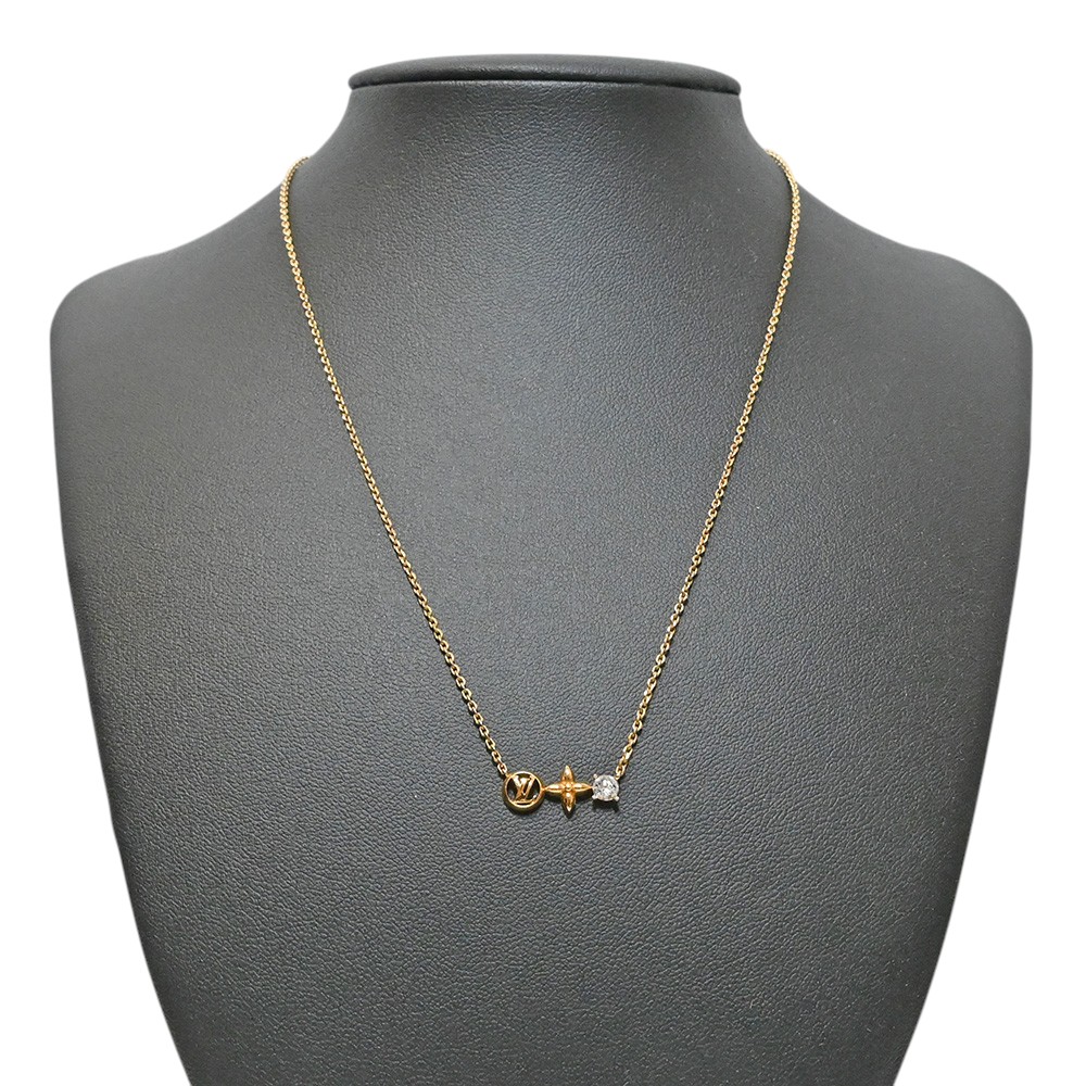 LOUISVUITTON【ルイヴィトン】M003638コリエプティルイネックレスゴールドカラーメッキレディース【中古】【松戸店】