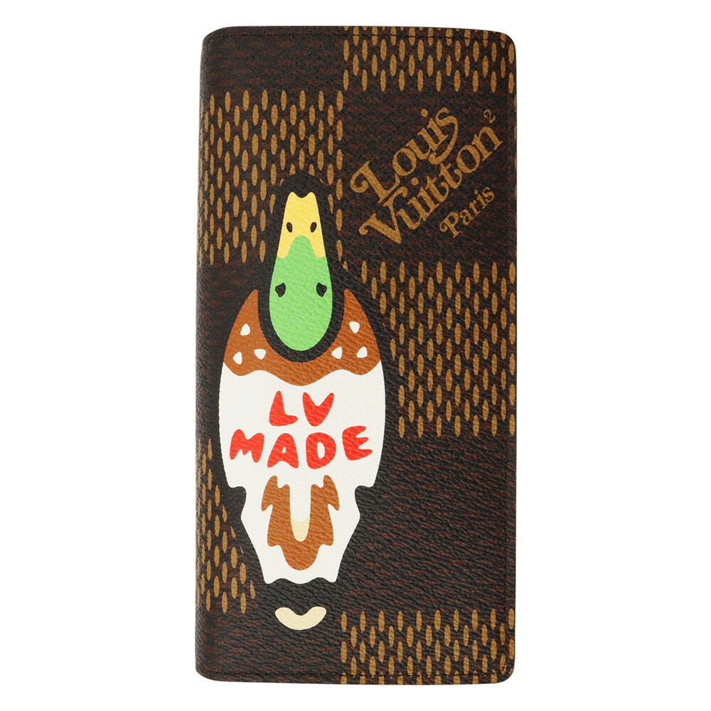 LOUISVUITTON【ルイヴィトン】ダミエポルトフォイユ・ブラザN60393財布【中古】