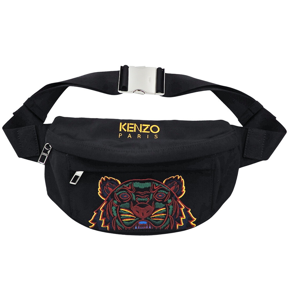KENZO 虎刺繍 ボディバッグ 黒used 新品未使用 KENZO ボディーバッグ 立体刺繍 虎 ホワイト - メルカリ