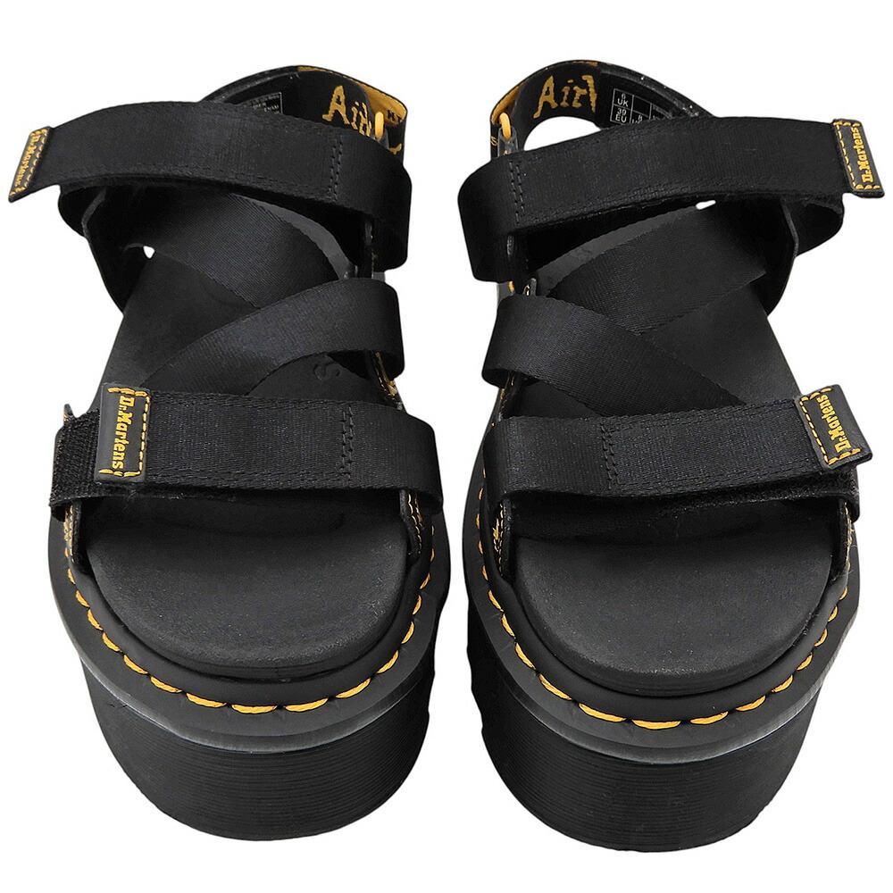 Dr.Martens【ドクターマーチン】KIMBER キンバー マルチストラップ サンダル ブラック 27351001 AW006/SH12W UK6 25cm ユニセックス【中古】【松戸店】
