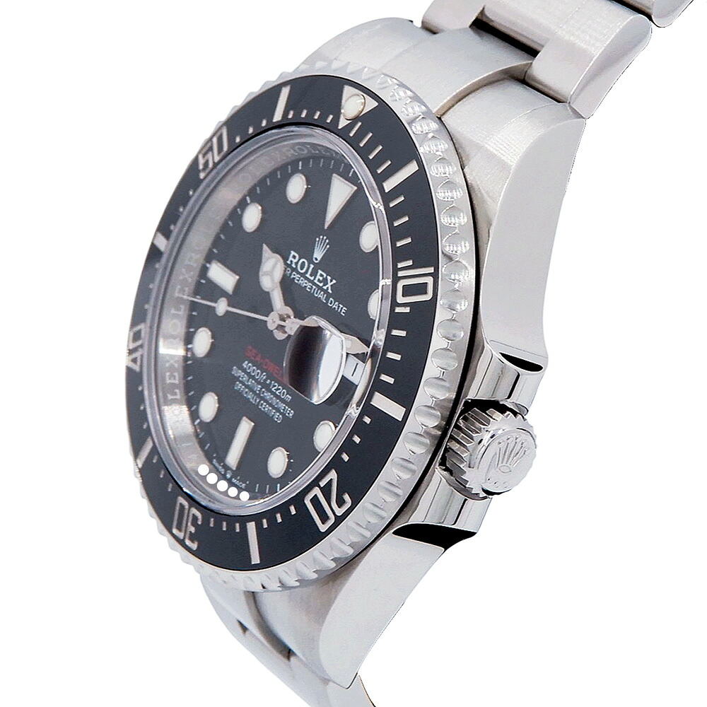 ROLEX【ロレックス】シードゥエラー126600自動巻きブラック文字盤ステンレス現状販売仕上げ済みメンズ腕時計【中古】【松戸店】