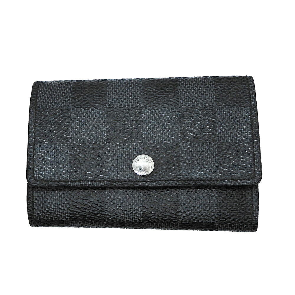 LOUISVUITTON【ルイヴィトン】ミュルティクレ6キーケースN62662ダミエグラフィットブラック【中古】