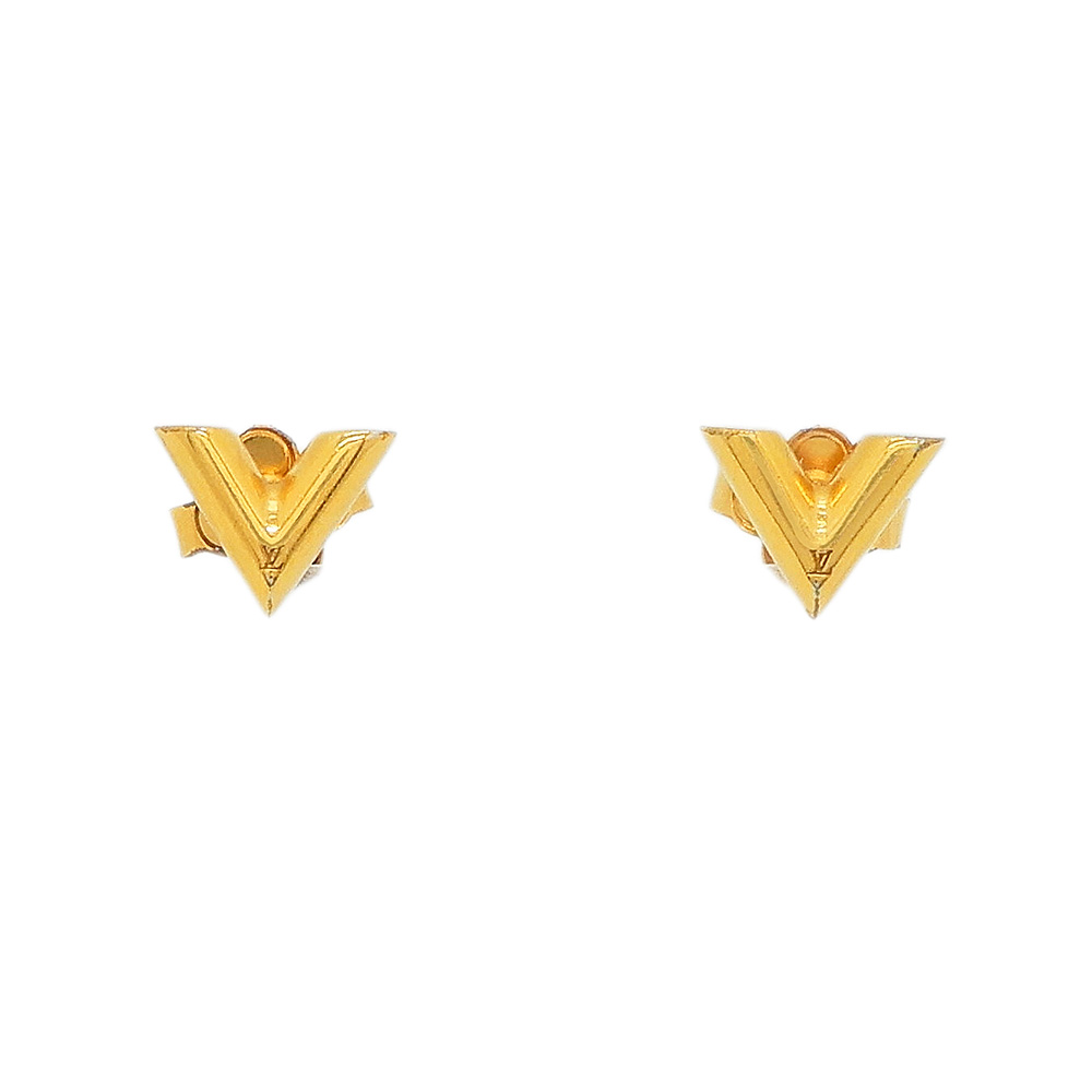 LOUISVUITTON【ルイヴィトン】ピアスエセンシャルVM68153ゴールドアクセサリーレディース【中古】【松戸店】