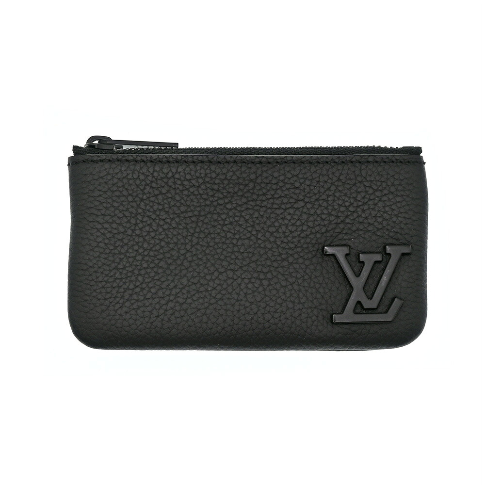 LOUIS VUITTON【ルイヴィトン】M81031 ポシェットクレ コインケース 足懸かり入れもの アエログラム グレインレザー 黒いこと（ノワール）メンズ【中古】【松戸店】