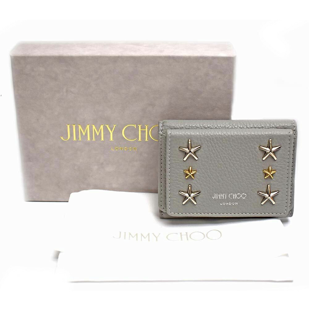 楽天市場】ジミーチュウ JIMMY CHOO 三つ折り財布 スタースタッズ
