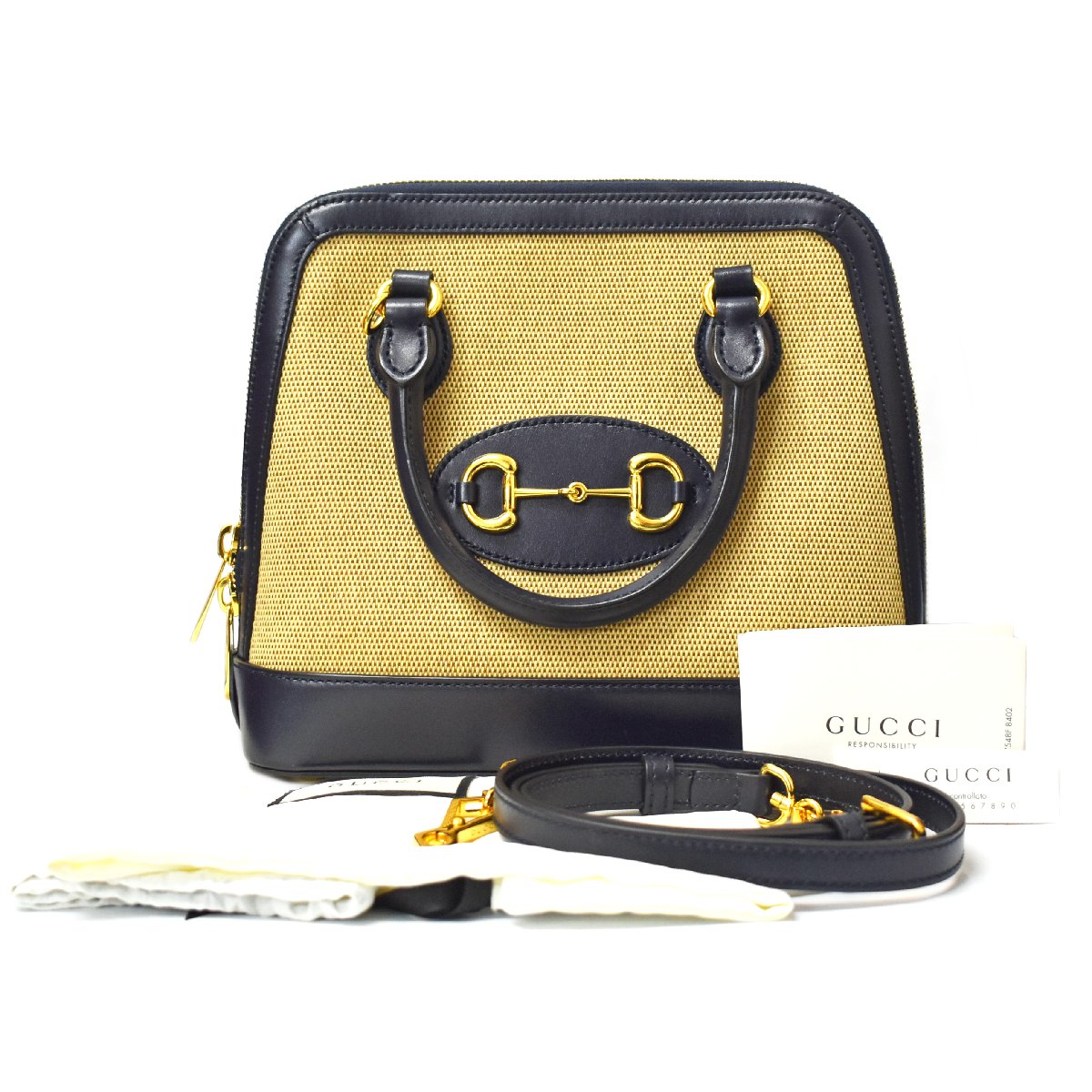 楽天市場】グッチ 620850 ホースビット ドット柄 2WAY ハンドバッグ