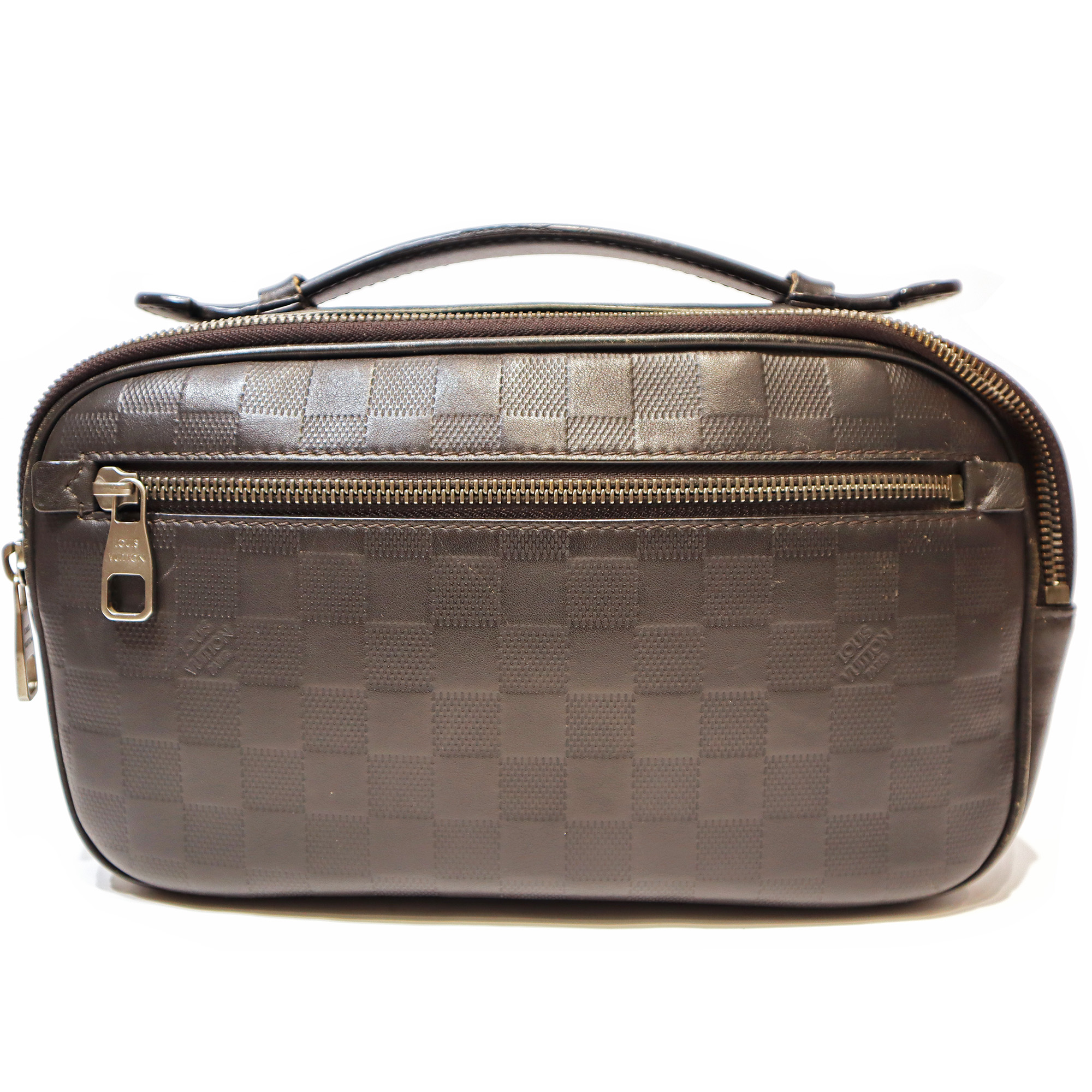 ルイ ヴィトン ダミエアンフィニ アンブレール オニキス N41288 楽天市場】【中古】LOUIS VUITTON アンブレール ボディバッグ