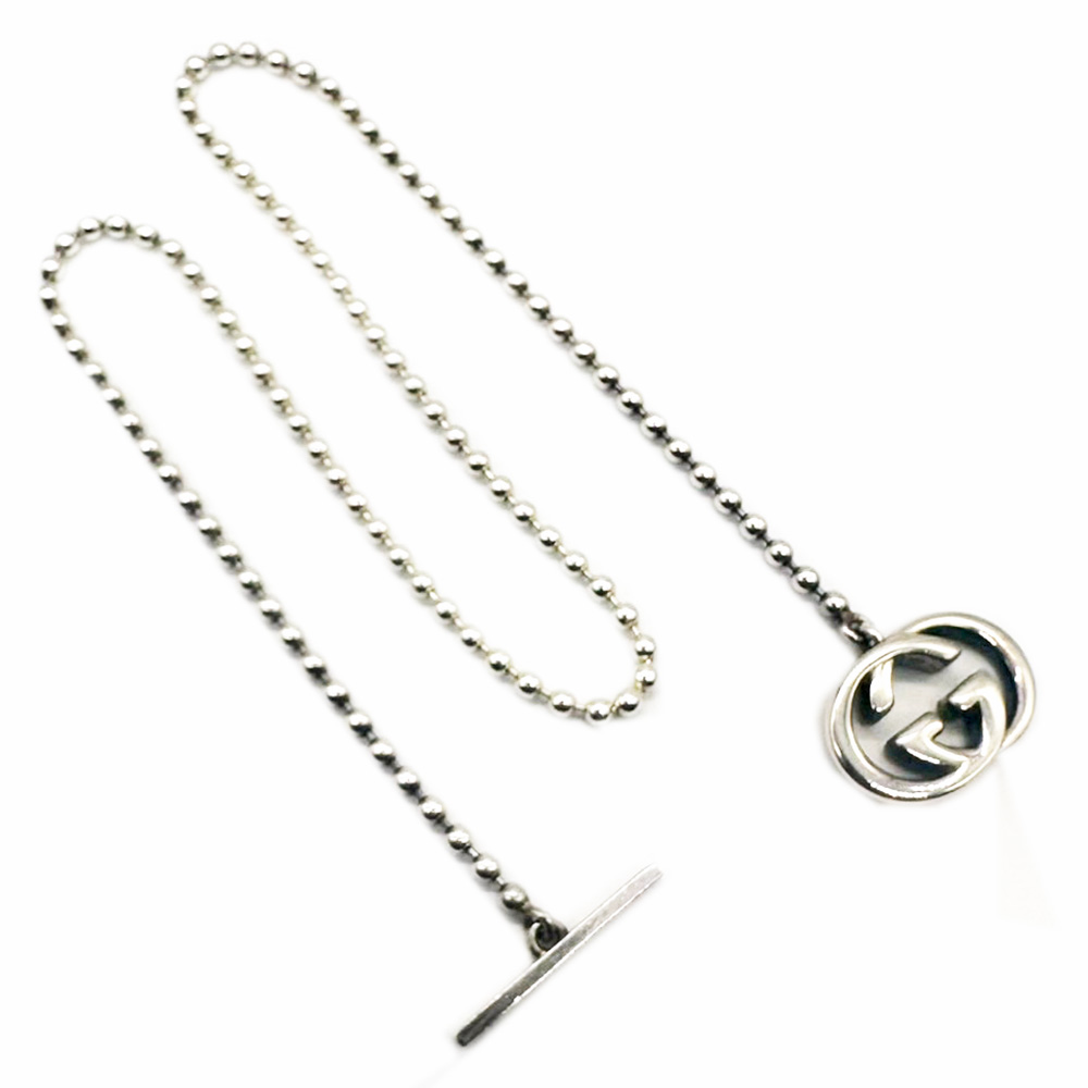 【正規品•未使用品】GUCCIスモールチャーム＆ネックレス Brandol / GUCCI グッチ ネックレス インターロッキングG