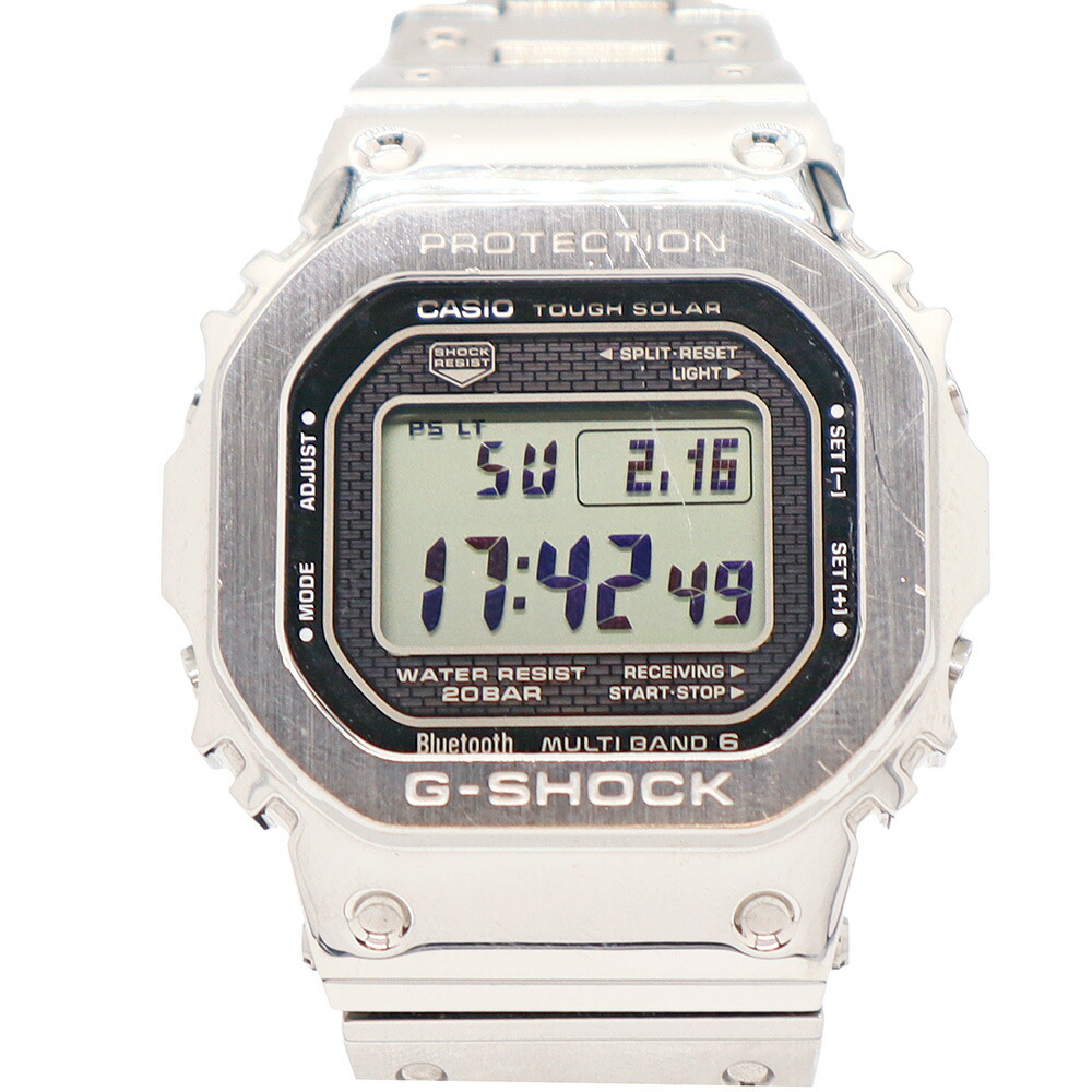 CASIO【カシオ】G-shock GMW-B5000 クォーツ フルメタル 20M防水 稼働確認済み 現状販売 メンズ腕時計【中古】【松戸】