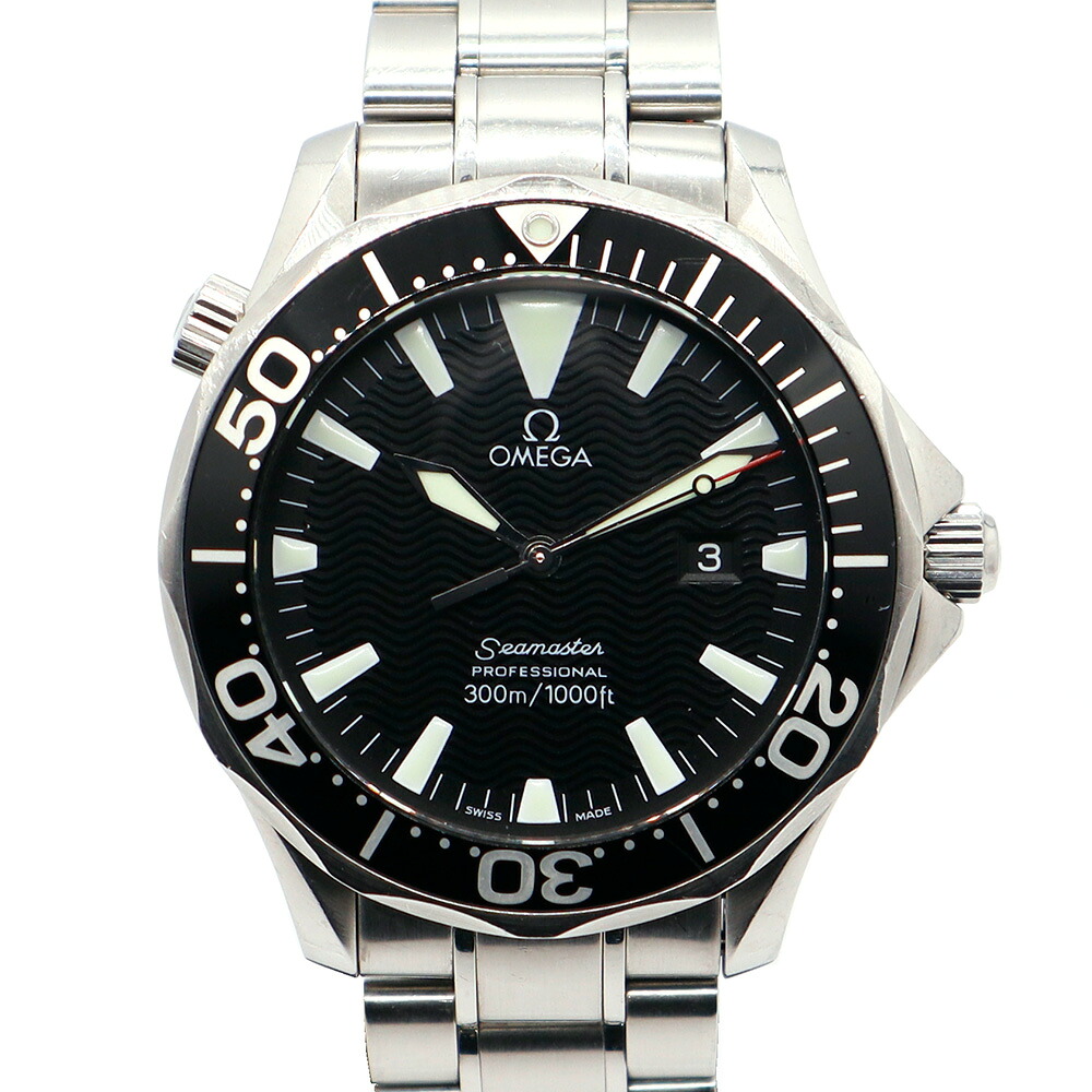 OMEGA【オメガ】2264.50.00シーマスターブラック自動巻きメンズ【中古】【松戸店】