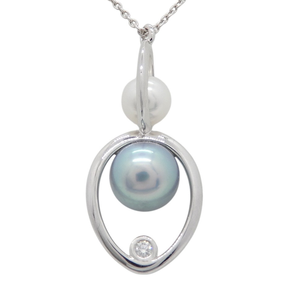 楽天市場】タサキ TASAKI NOEVIRコラボ パールダイヤモンドネックレス