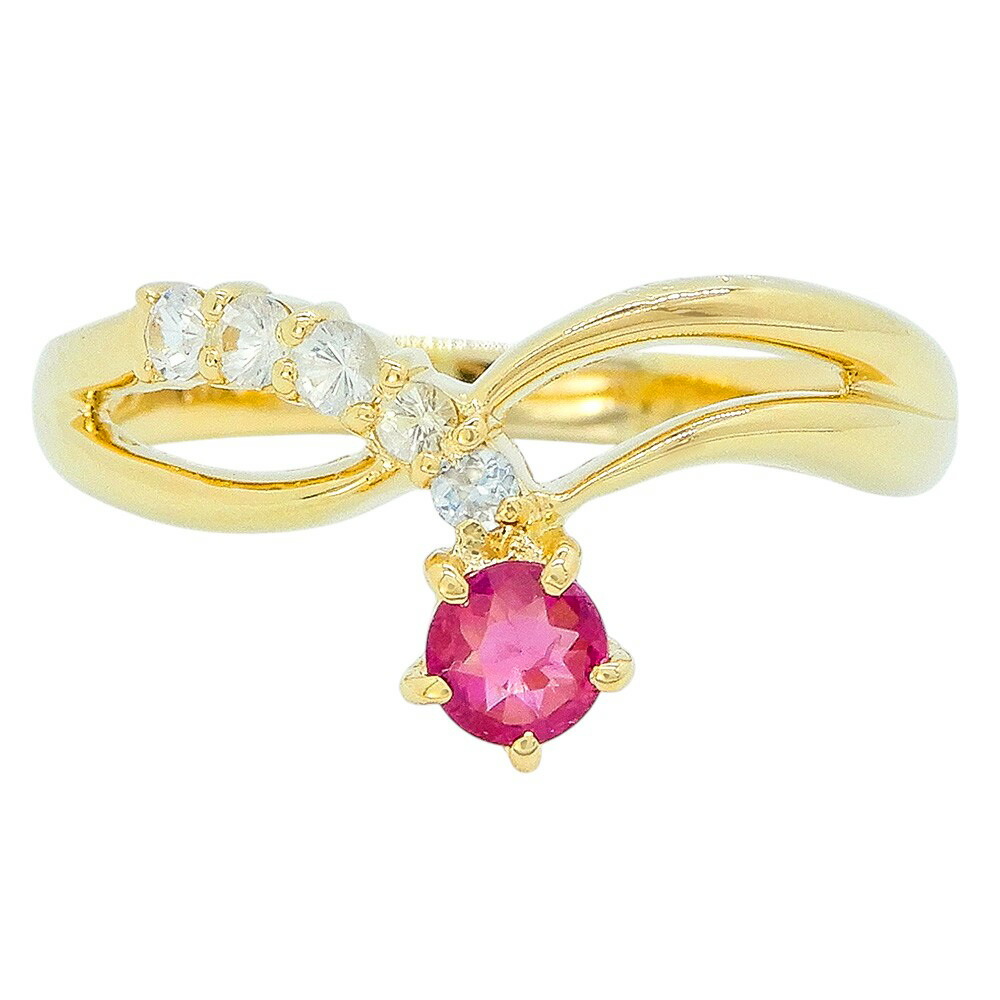 楽天市場】木内賢治 Kenji kiuchi K18YG/WG フラワーモチーフ ルビー