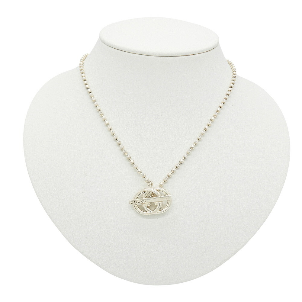 楽天市場】グッチ GUCCI ダブル ボール チェーン ロゴ プレート