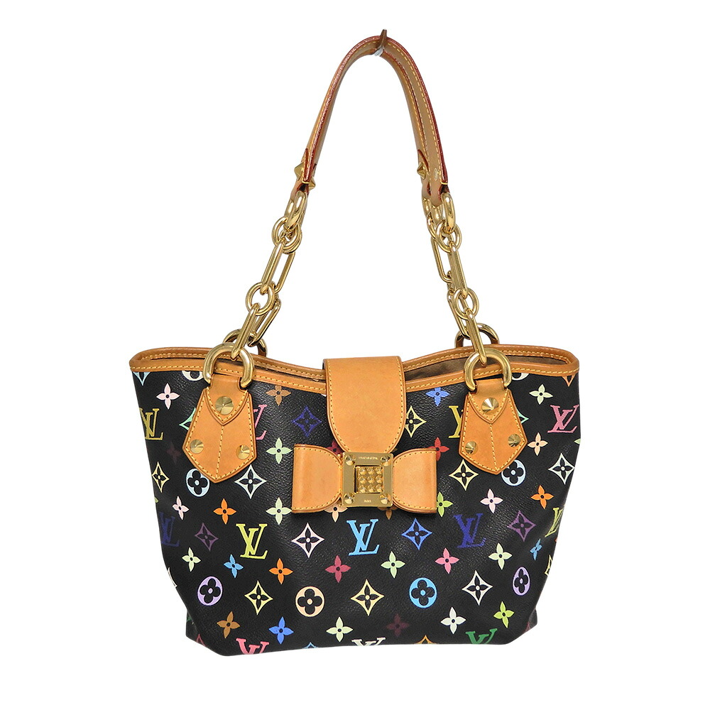 LOUIS VUITTON 【ルイ・ヴィトン】アニーMM M40308 ノワール モノグラム・マルチカラー レディース ハンドバッグ【中古】【松戸店】