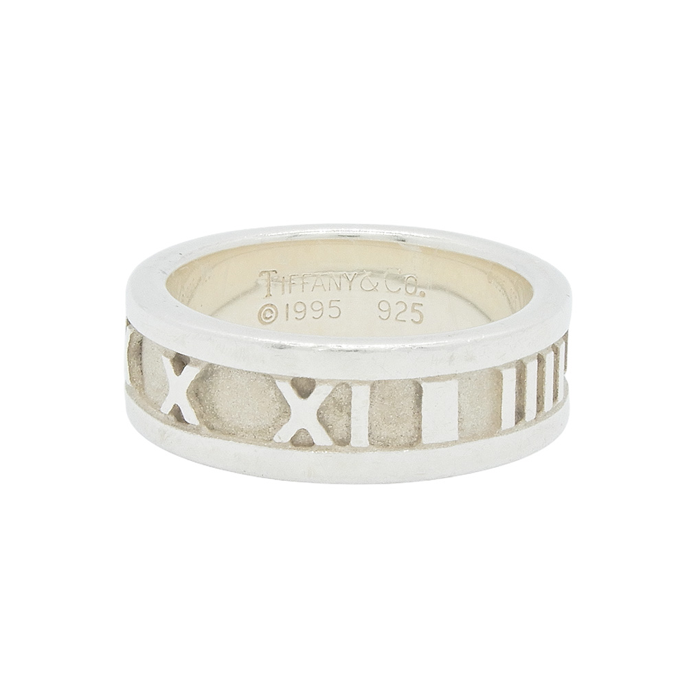 TIFFANY &Co.【ティファニー】アトラスリング SV925 5.5g サイズ約8.5号 レディース【中古】【松戸店】