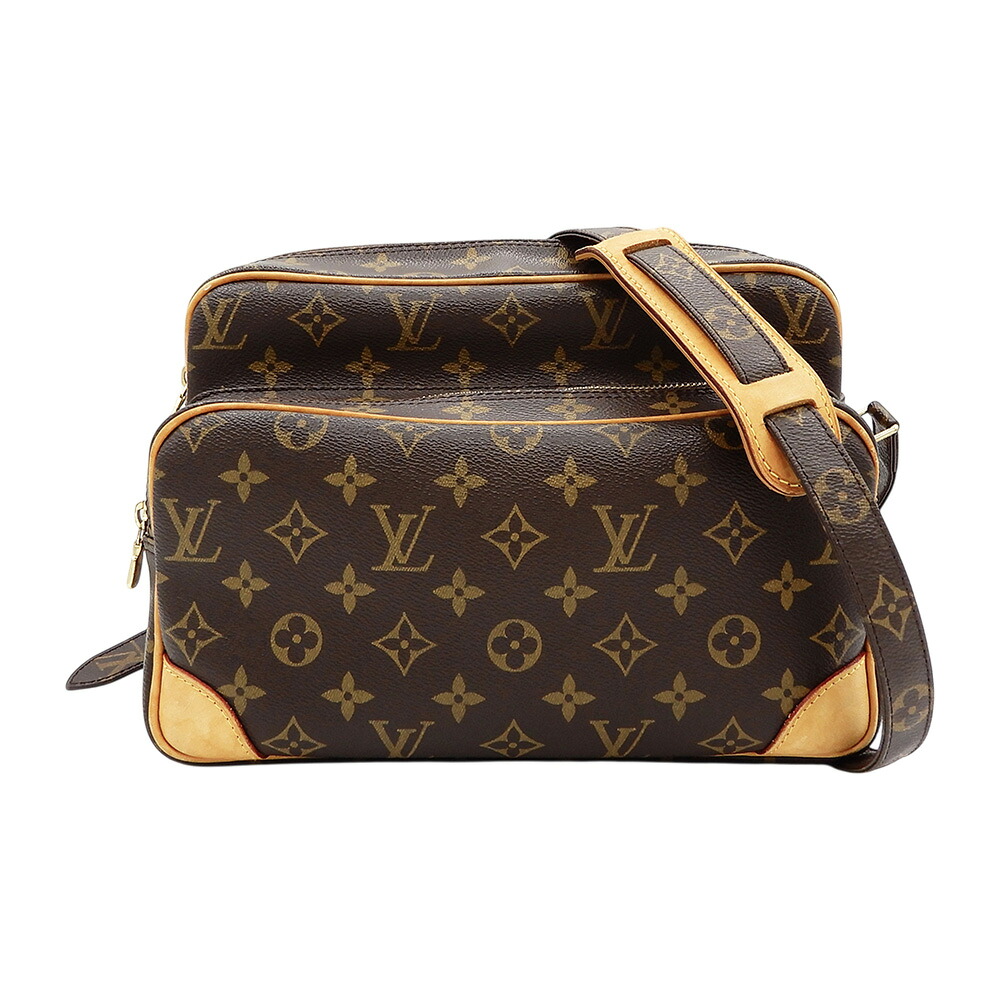 LOUISVUITTON【ルイヴィトン】M45244ナイルモノグラムショルダーバッグブラウンレディースユニセックス【中古】【松戸店】