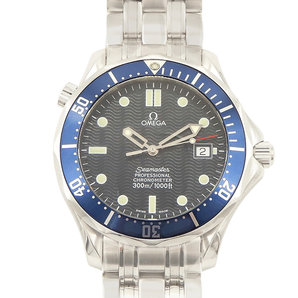 OMEGA【オメガ】シーマスタープロフェッショナル300M 自動巻き クロノメーター 2531.80 黒文字盤 波模様 【中古】【松戸店】|かんてい局伯楽三軒茶屋店 松戸店