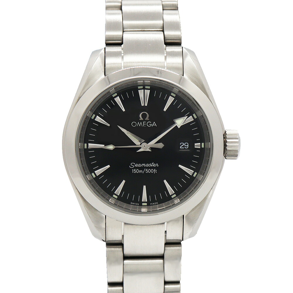 OMEGA【オメガ】シーマスター150mアクアテラ2577.50クォーツデイトレディースメンテナンス済み【中古】【松戸店】