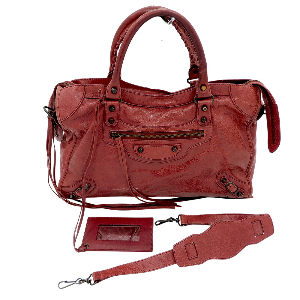 BALENCIAGA【バレンシアガ】クラシックザ・シティ2WAYハンドバッグ115748レディース【中古】【松戸店】
