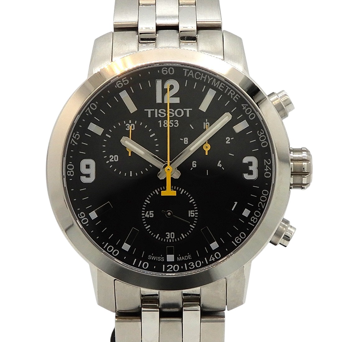 ティソ　クロノグラフ　腕時計　T106417A 楽天市場】☆良品☆ 箱保付き【TISSOT】ティソ クロノグラフ