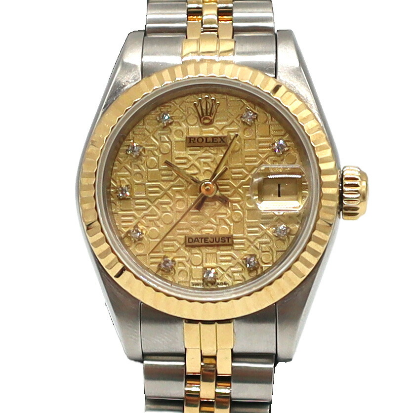 楽天市場】ロレックス ROLEX デイトジャスト 69173 シャンパンゴールド