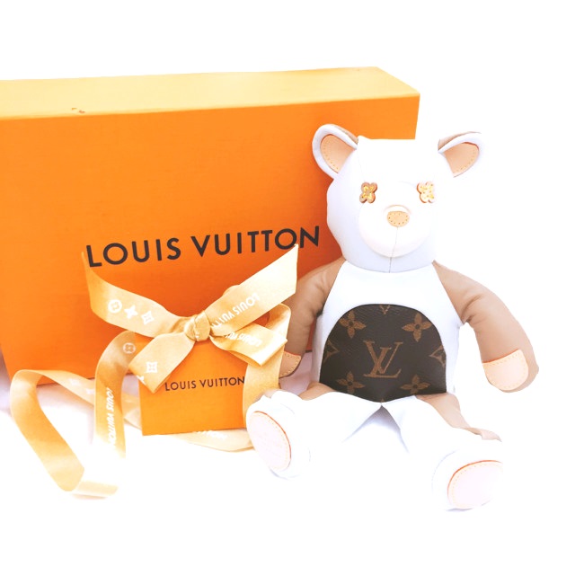 楽天市場 Louis Vuitton ルイヴィトン 限定テディベア Gi0142 ドゥドゥルイ モノグラム レザー 熊 くま ぬいぐるみ 中古 質屋かんてい局つくば 楽天市場店