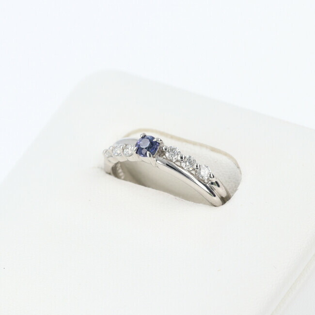 楽天市場】【号数をお選びください】ベニトアイト 0.06ct リング