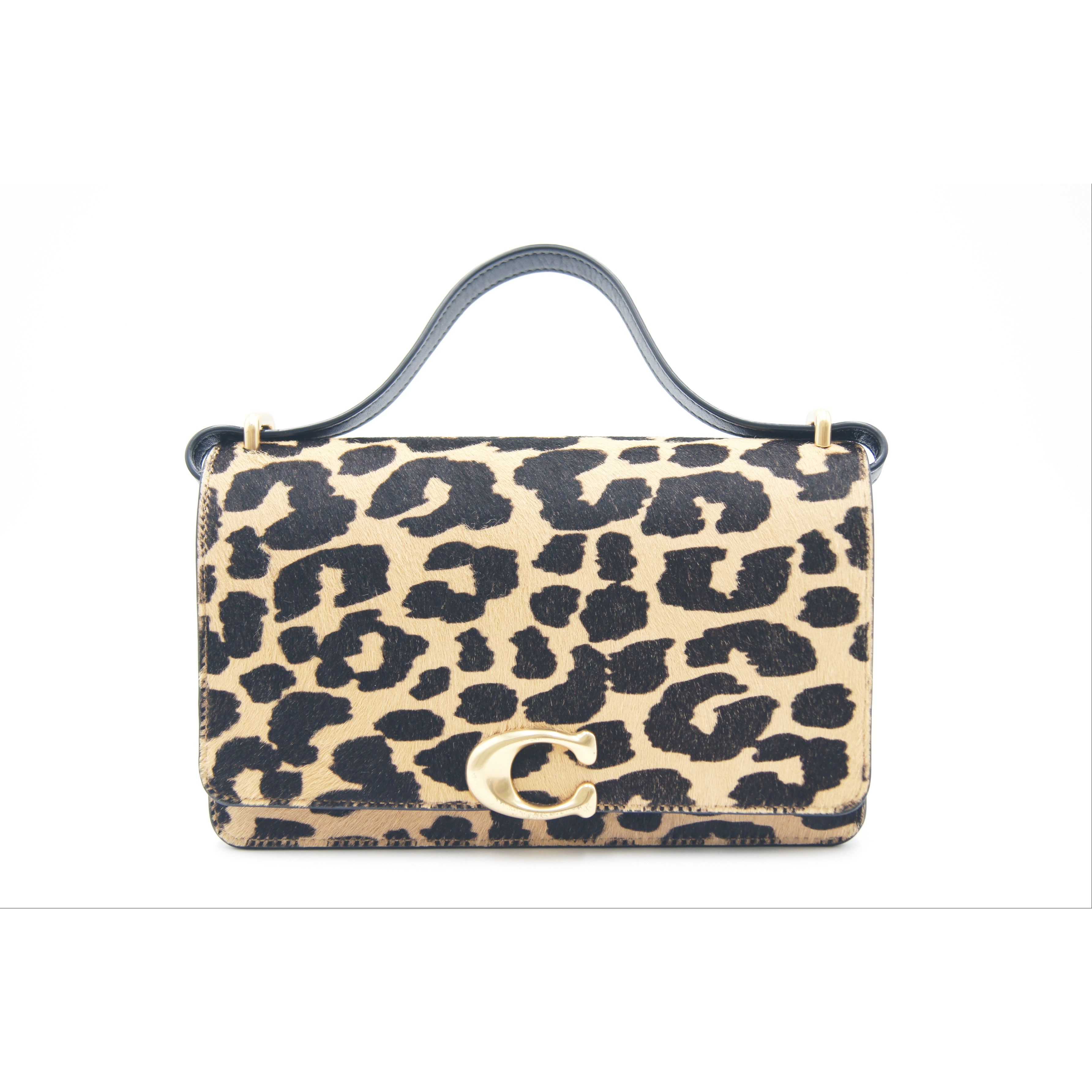 極美品 コーチ COACH 2way ハンドバッグ レザー レオパード ベージュ 楽天市場】【バッグ】COACH コーチ レオパード柄 ハンドバッグ