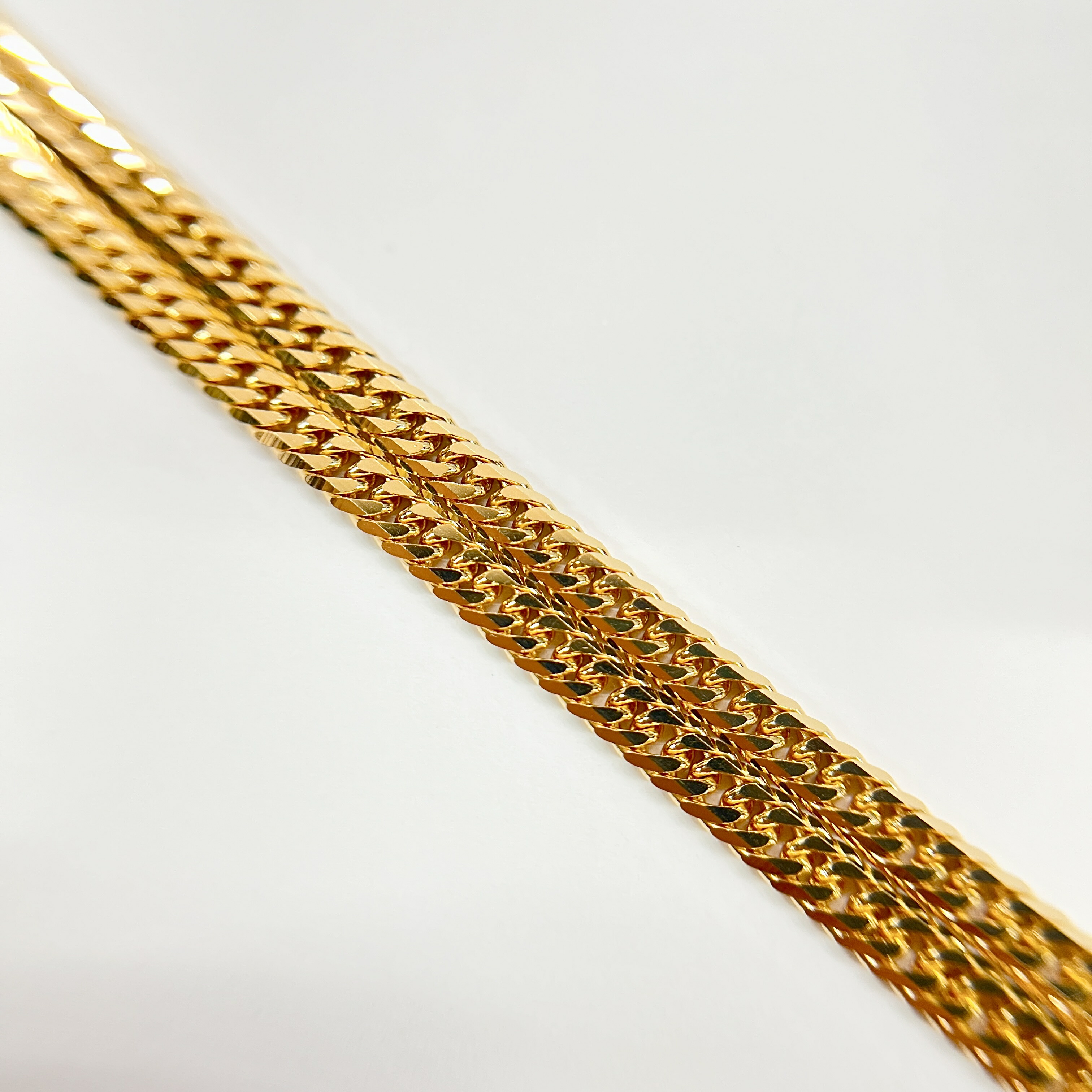 楽天市場】【未使用】喜平 K18 12面トリプル 喜平ネックレス 7g (7.6g