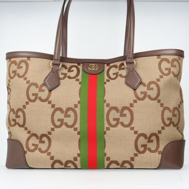 楽天市場】グッチ バッグ レディース オフィディア ジャンボGG トート