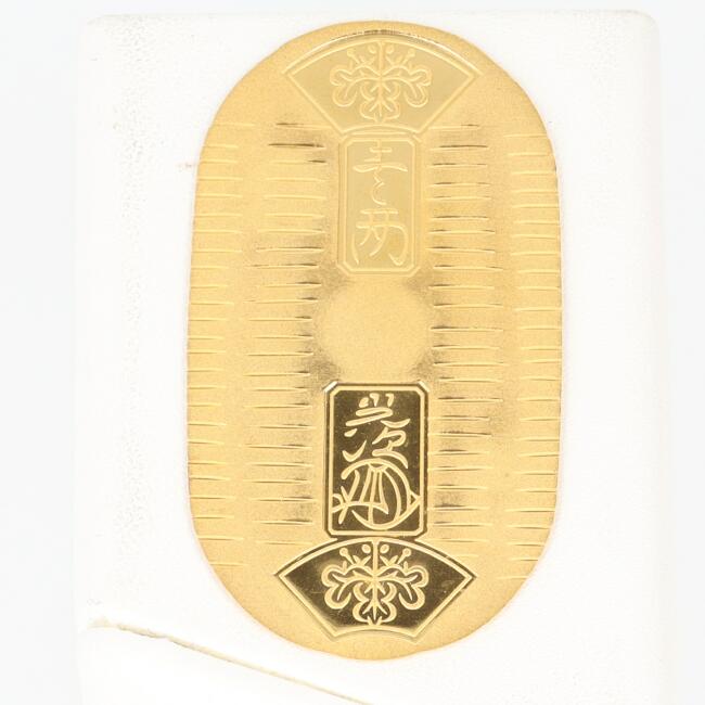 すばるん様　平成桜小判　純金小判 すばるん様平成桜小判純金小判