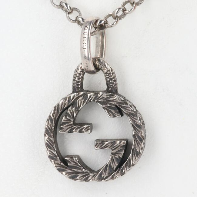 楽天市場】グッチ GUCCI Ag 925 シルバー インターロッキング G