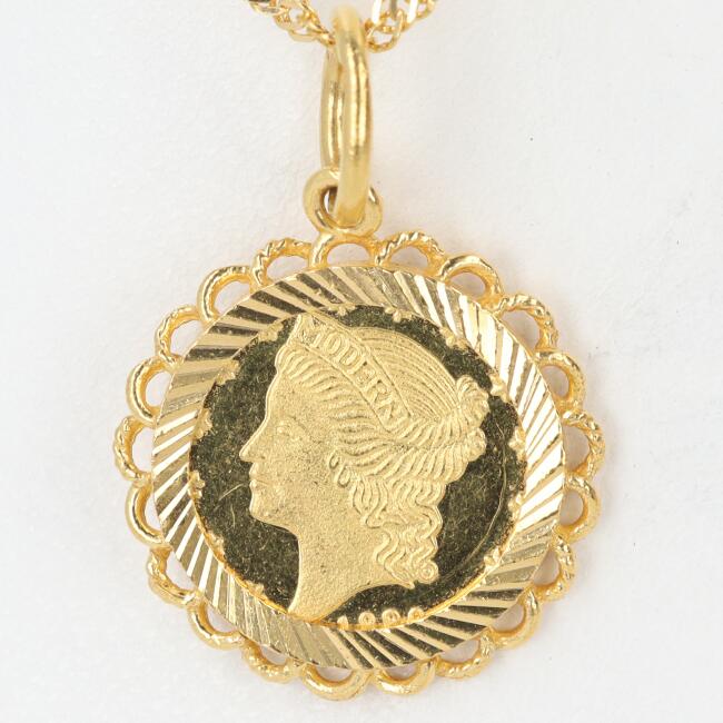 楽天市場】K22(916) プライズジュエリー モダンフラワー コイントップ