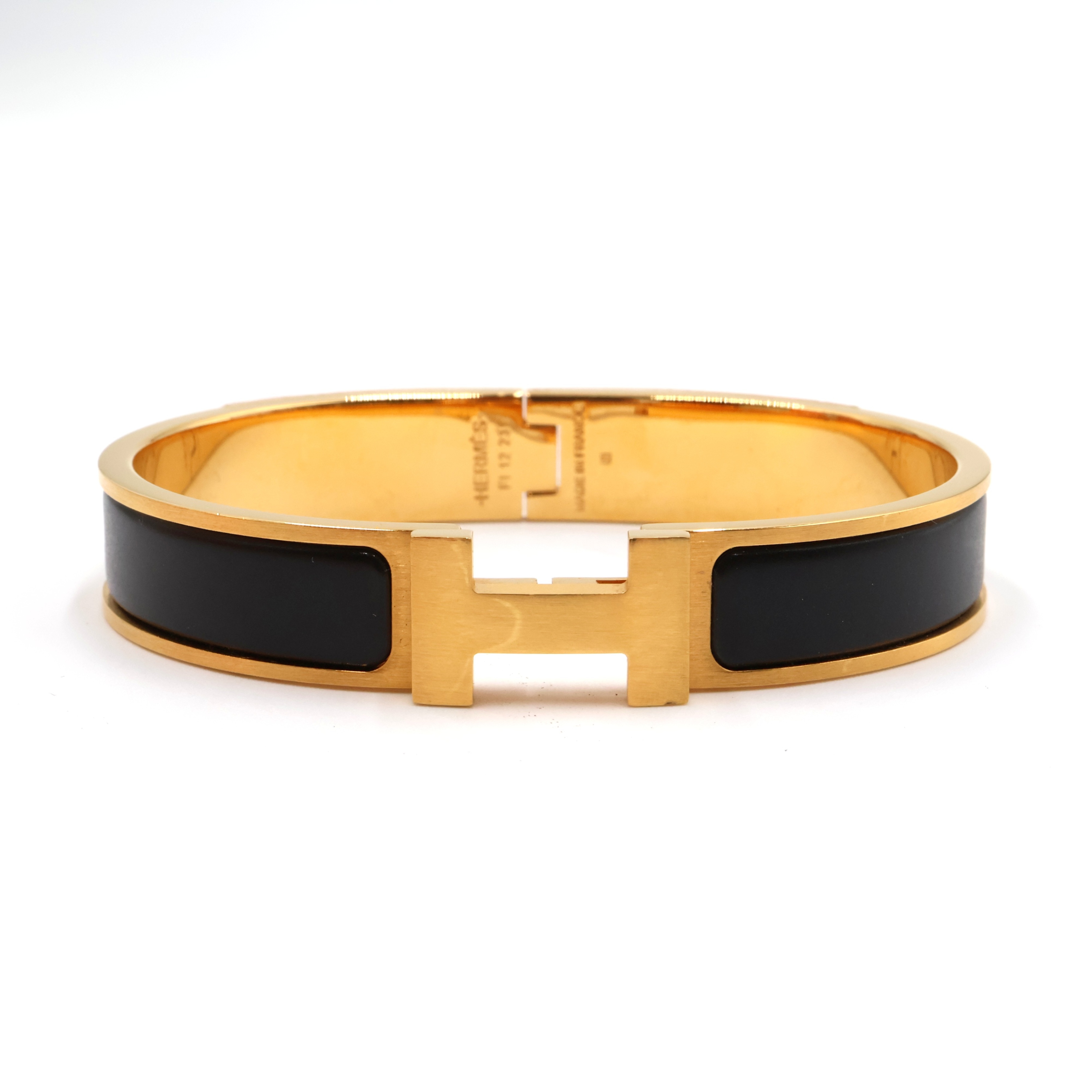 エルメス【HERMES】クリッククラック バングル 約40.7g/約18cm レディース 女性 ギフト プレゼント ブランドジュエリー【中古】s 土浦