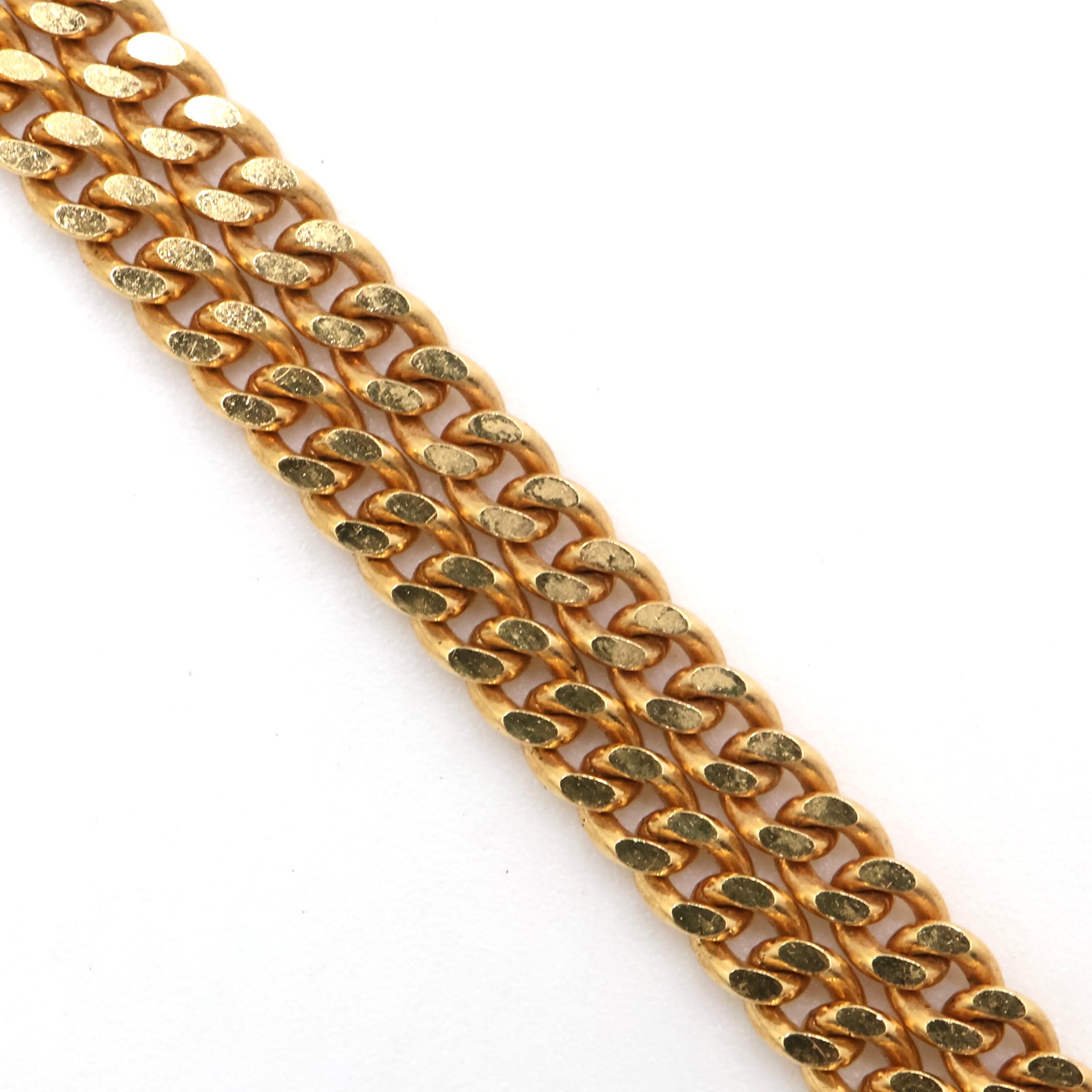 【中古】喜平 K18 2面シングル 喜平首飾り 10.9g/43珊 二面 2面S キヘイ レディース メンズ ユニ一発やる 18金 750 貴金属 付属物 宝飾品 差し上げ物 差し上げ物 差し上げ物 有形の所有物 ゴールド gold necklace【B26-1102】s 土浦