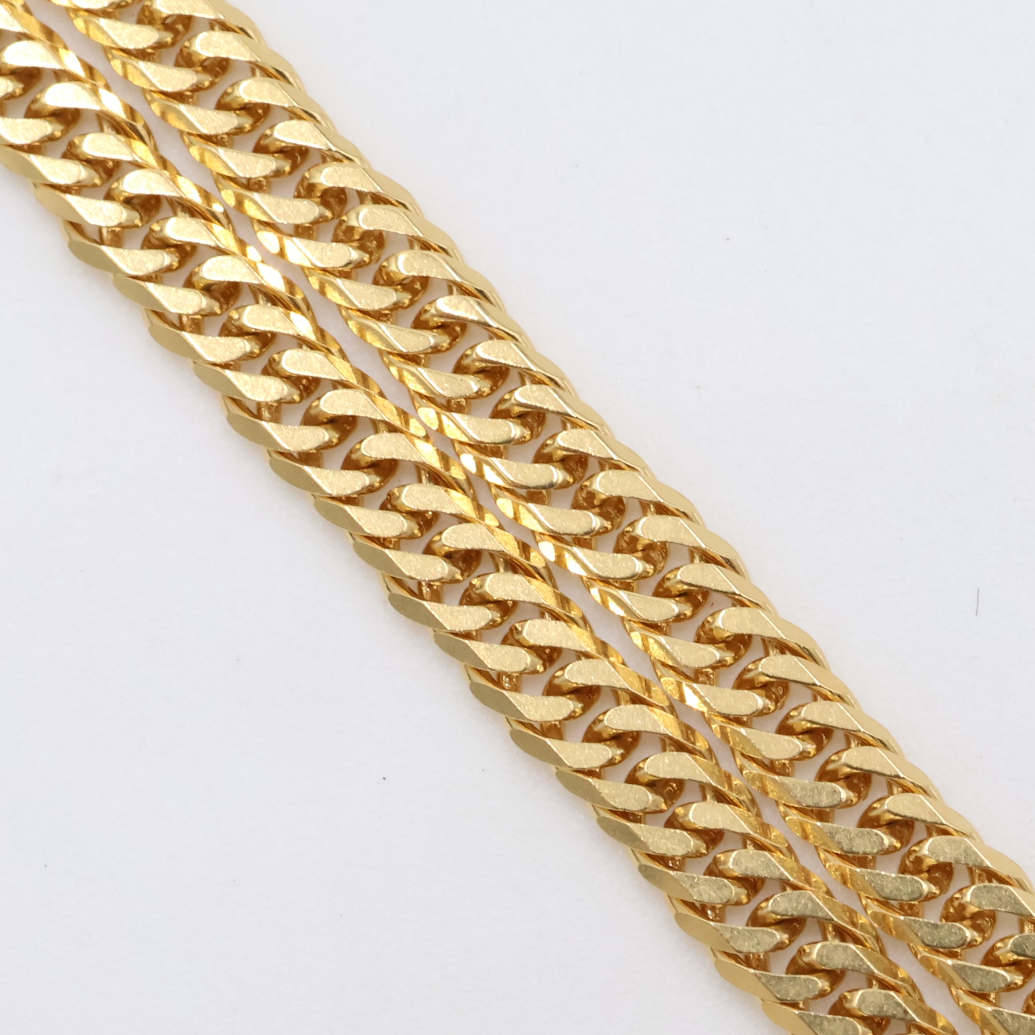 【中古】喜平 K18 6面ダブル 喜平首飾り 12.8g/50珊 六面 6面W キヘイ レディース メンズ ユニ一発やる 18金 750 貴金属 付属物 宝飾品 差し上げ物 差し上げ物 差し上げ物 有形の所有物 ゴールド gold necklace【B26-1085】s 土浦