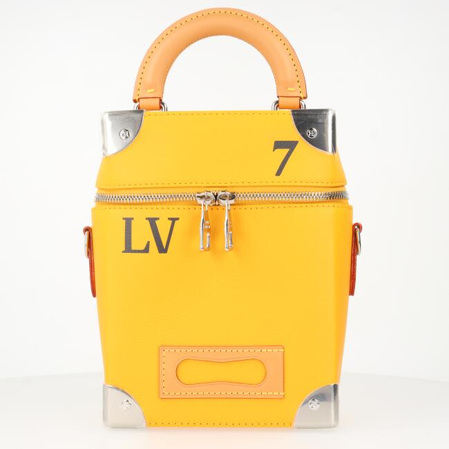 ルイヴィトン【Louis Vuitton】M59666 ヴェルティカル・ボックストランク オレンジイエロー 2WAY御徒面子 ハドバッグ ショルダーバッグ ブランド名メンズ/成人男性 レディース/お上さん 差し上げ物 差し上げ物【中古】h