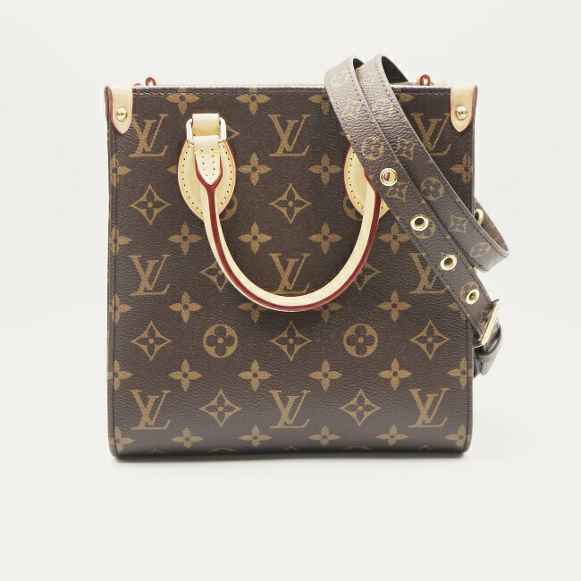 ルイヴィトン【LOUIS VUITTON】M46265 サックプラBB モノグラム 2WAY   レディース/お上さん ハンドバック ショルダーバッグ しろがね色金具 差し上げ物 差し上げ物 差し上げ物 祝い事【中古】i